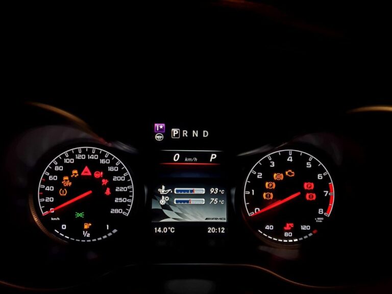 IC W222 Digital Instrument Cluster Mercedes AMG Menu Activation