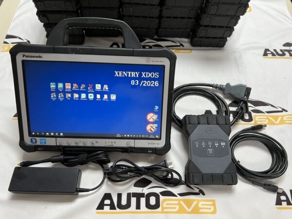 Mercedes Xentry Diagnosis 03.2026 Xentry Tab CF-D1 VCI C6 - Image 2