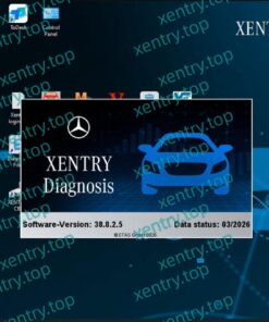 SSD Mercedes Xentry Diagnosis 03.2026 System Ready to Work